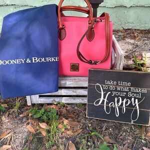 Dooney & Bourke Janine Pebble Leather Handbag
